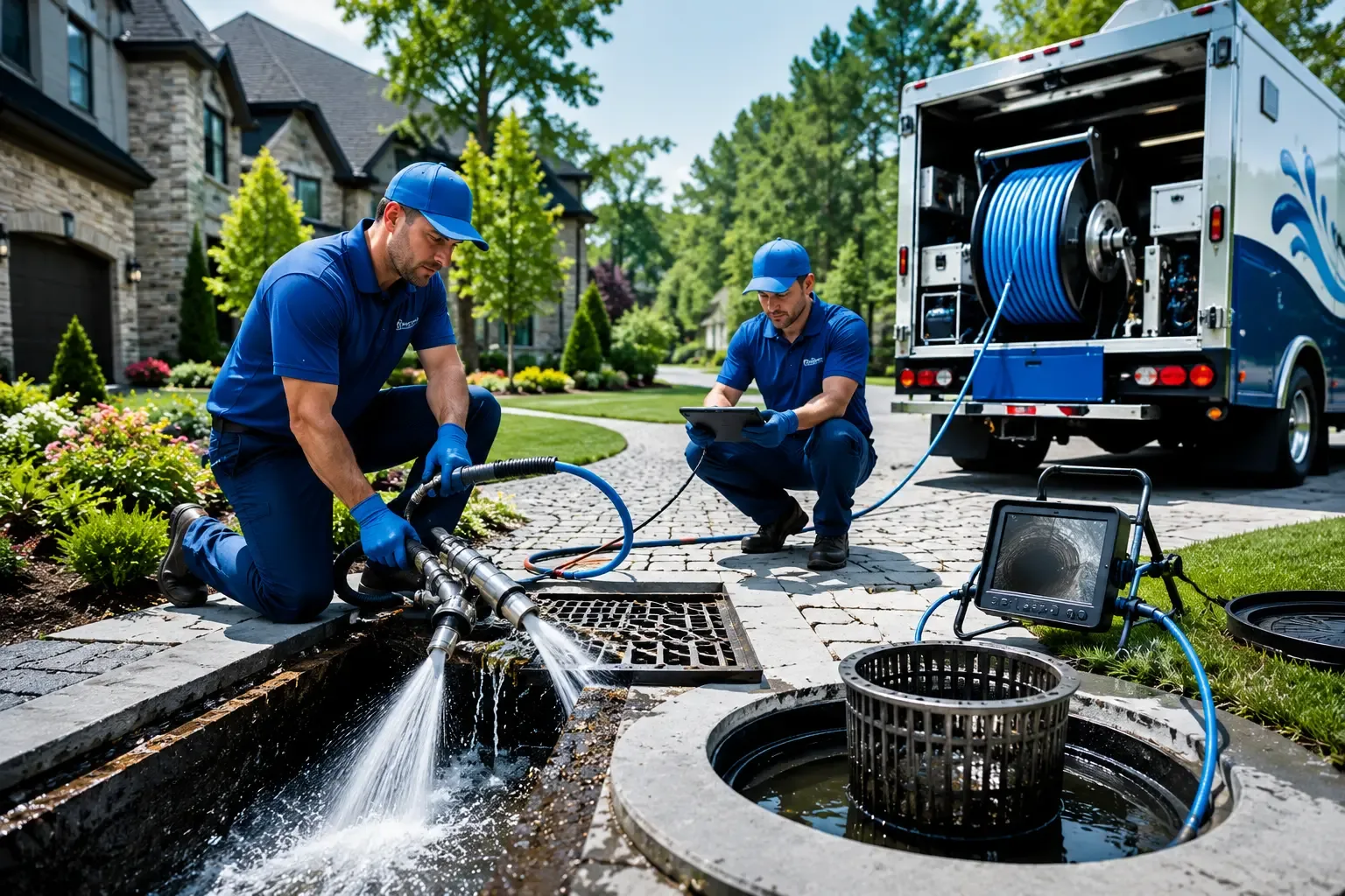 Local outdoor drain cleaning professionals in Lindon, UT